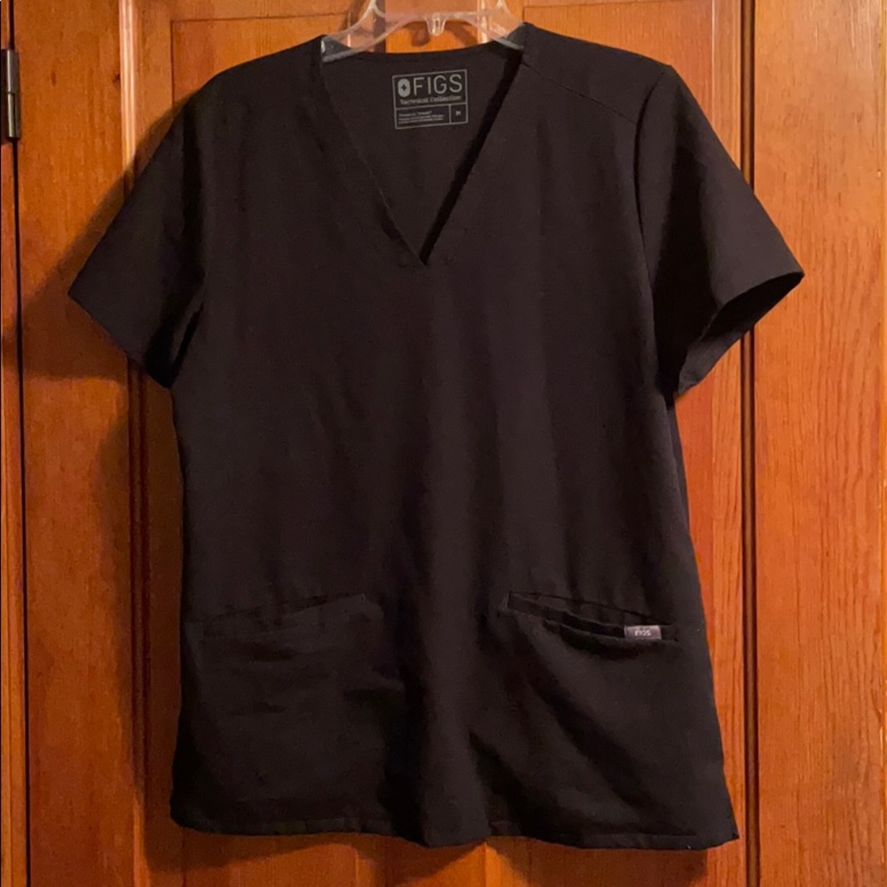 Figs Black Scrub Set